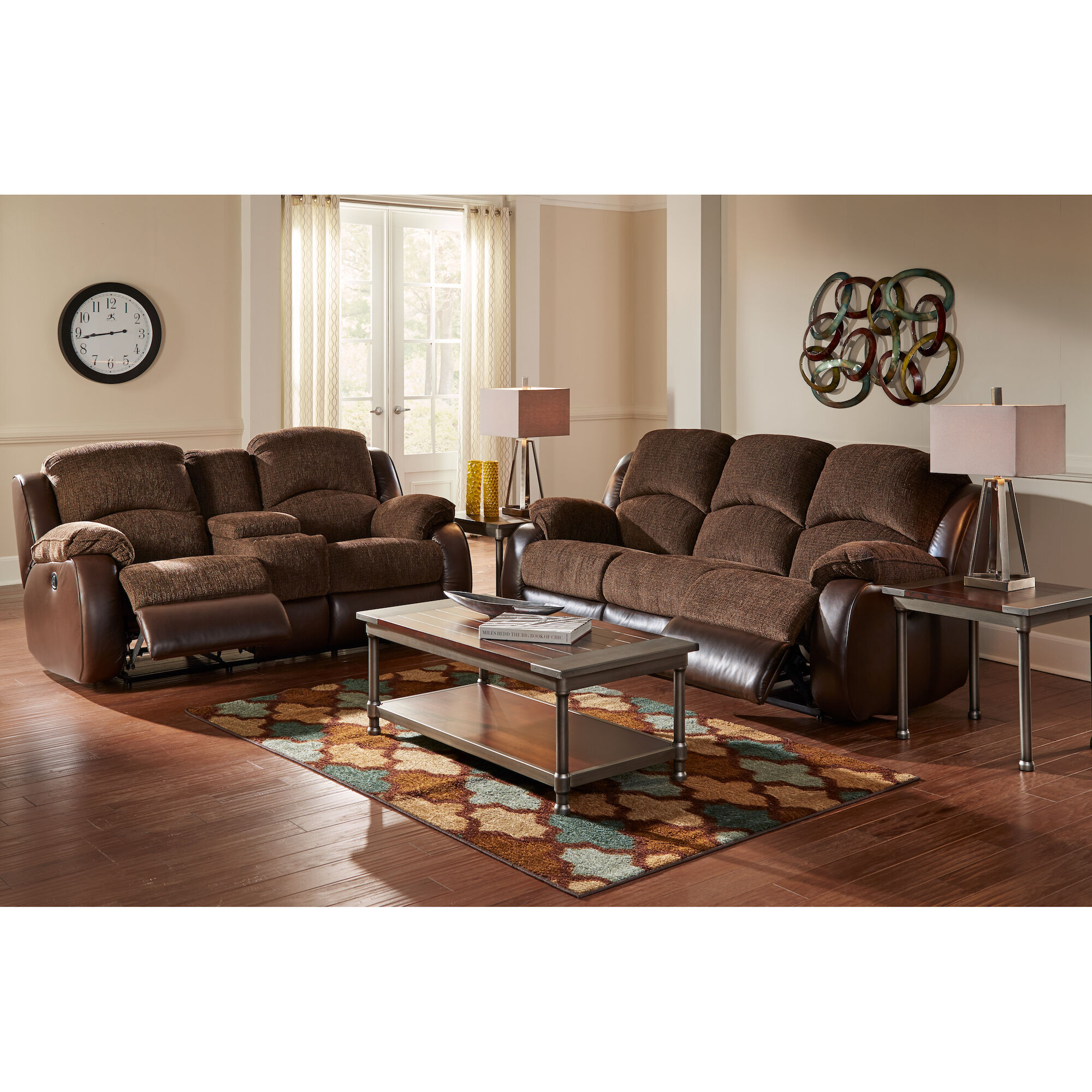 cloth reclining sofa