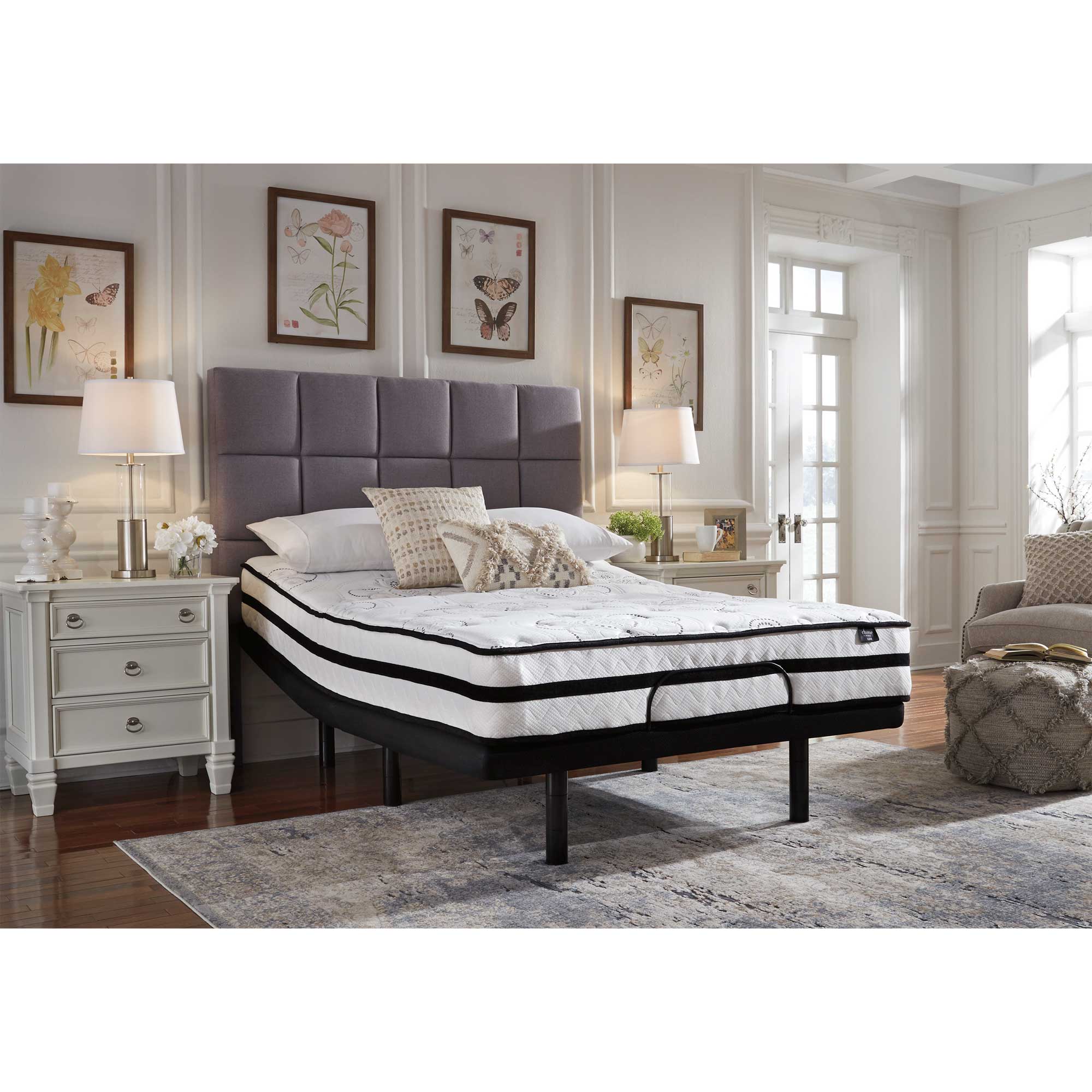 Rent To Own Sierrasleep By Ashley 10 Tight Top Medium King Hybrid Boxed Mattress With Mattress Protector At Aaron S Today